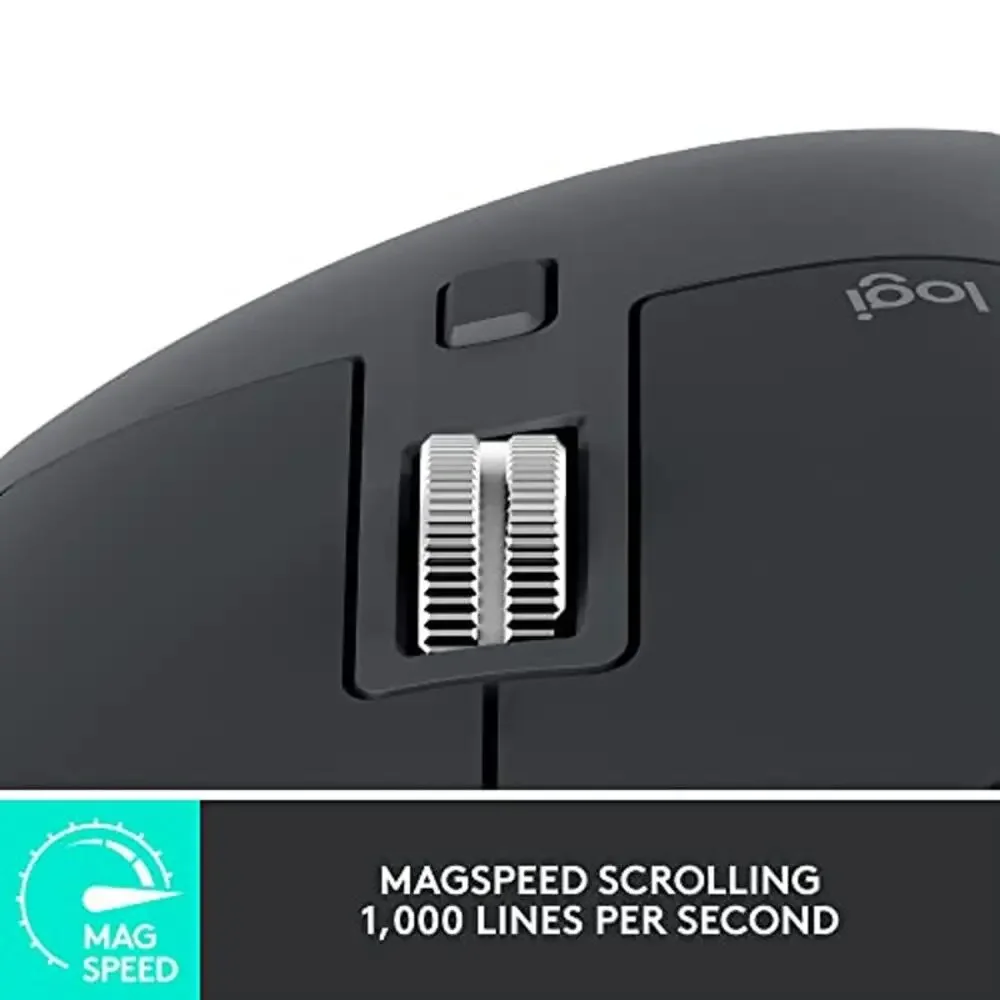 NWT Logitech MX Master 3S Wireless Mouse Graphite 8K
